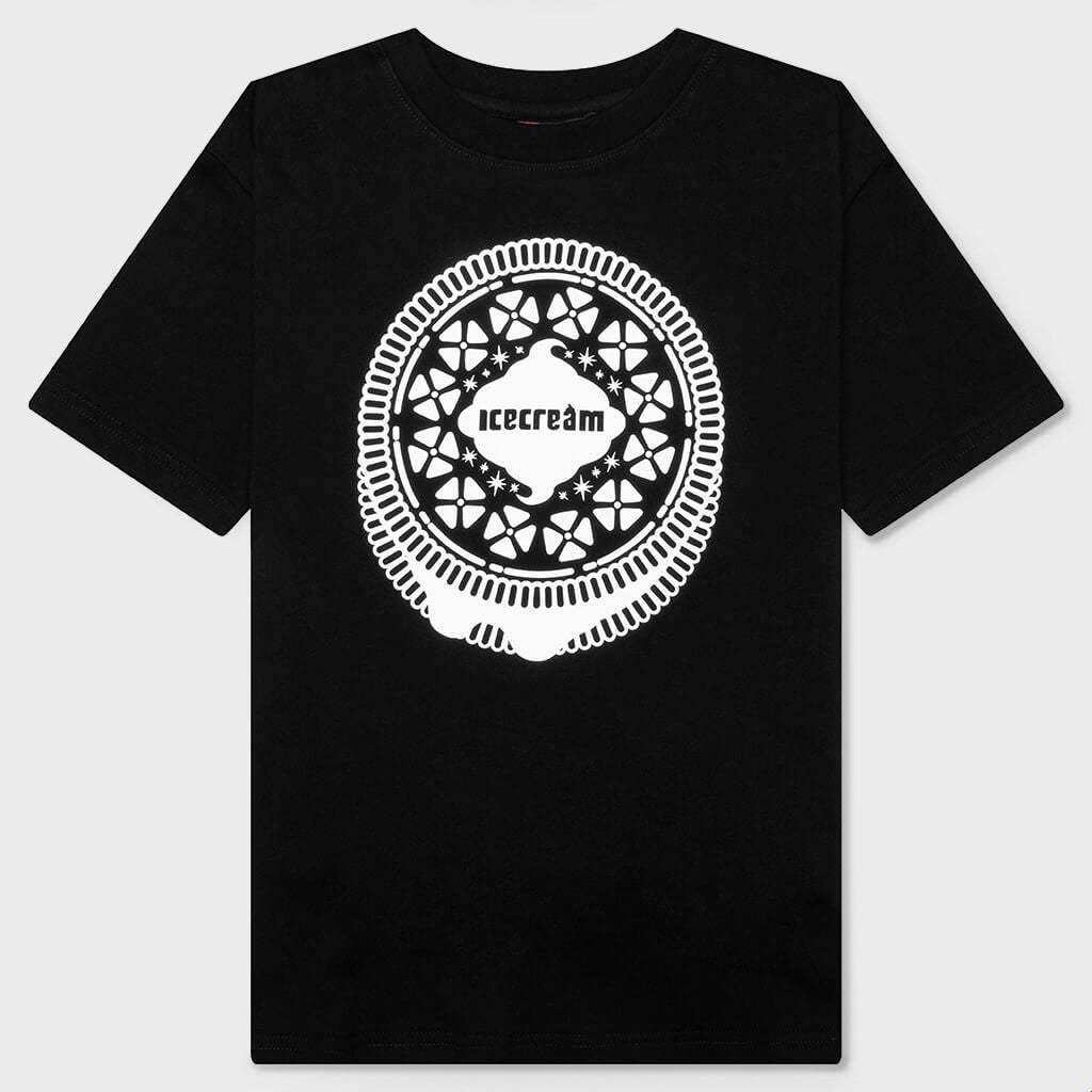 Kids Double Dip S/S Tee - Black