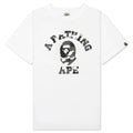 Kids City Camo College Tee - White