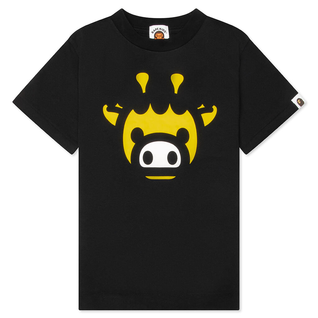 Kids Milogram Friends Tee - Black/Yellow