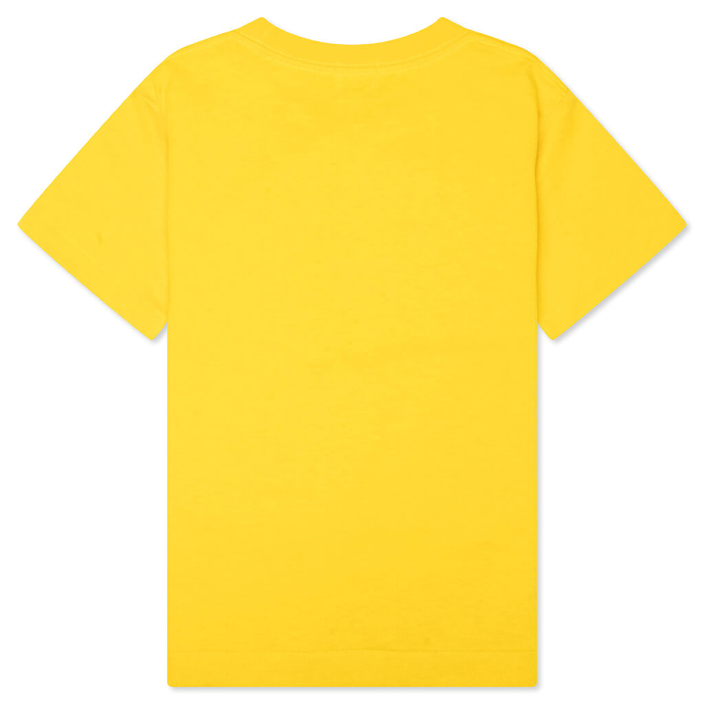 Kids Triple College Tee - Yellow