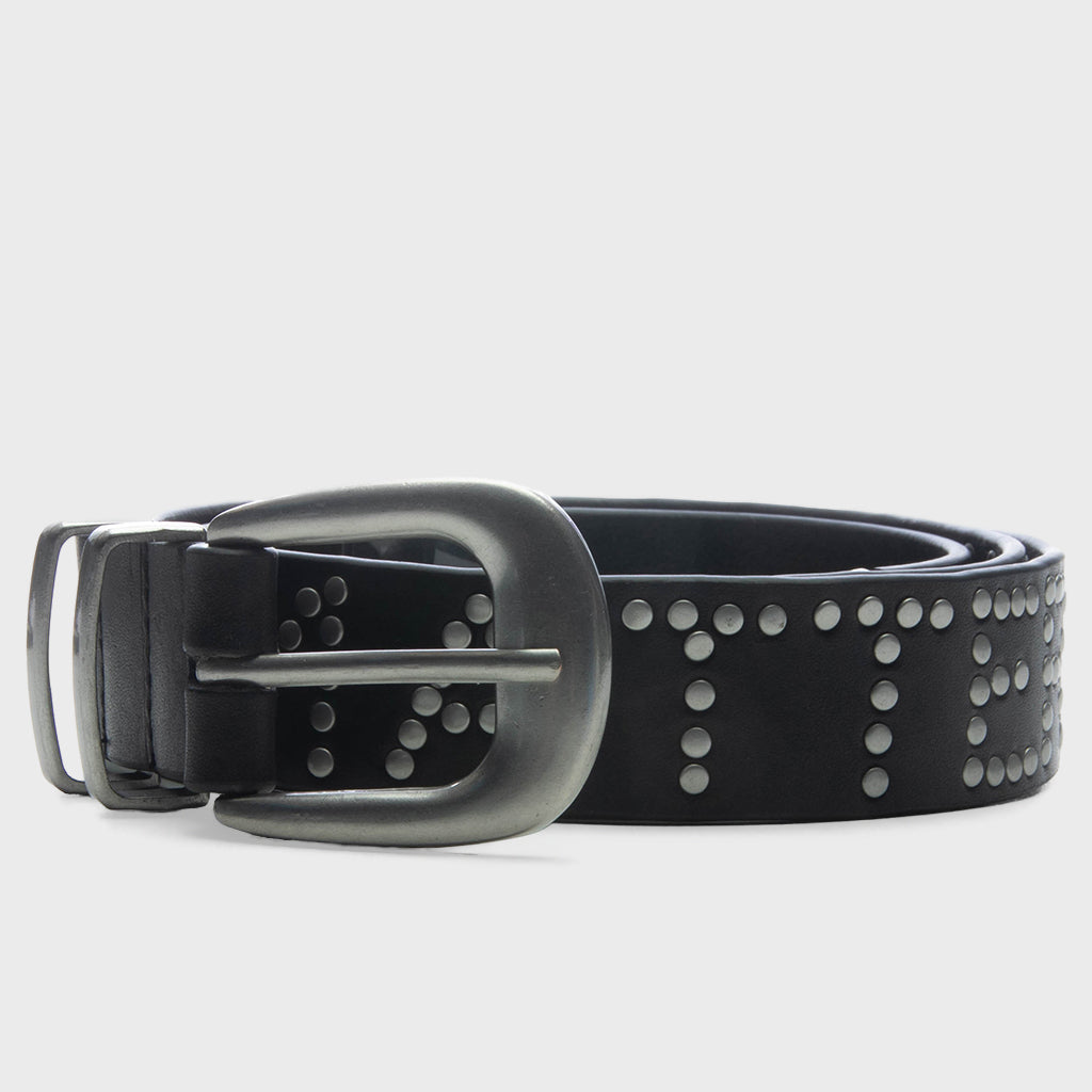 Kindness Matters Leather Belt - Black