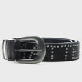 Kindness Matters Leather Belt - Black