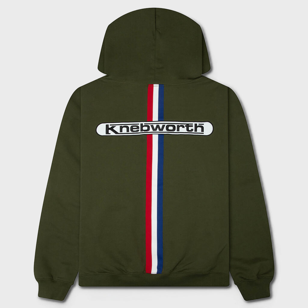 Knebworth Hoodie - Olive