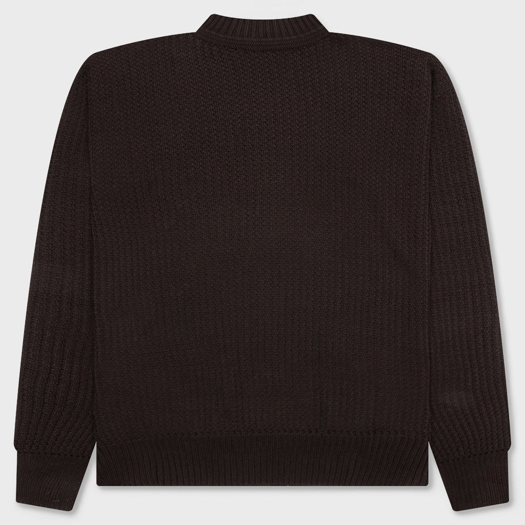 Common Knit Sweater - Brown