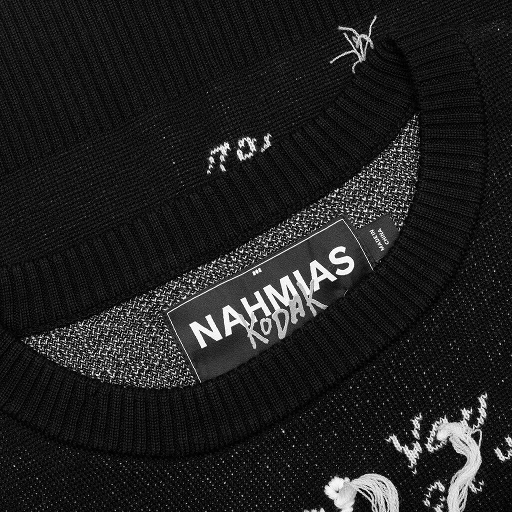 Knit Lyric Crewneck - Black