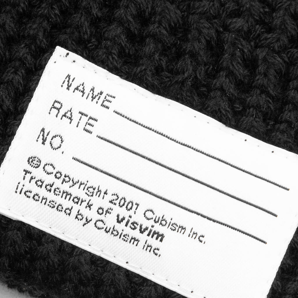 Knit Beanie - Black
