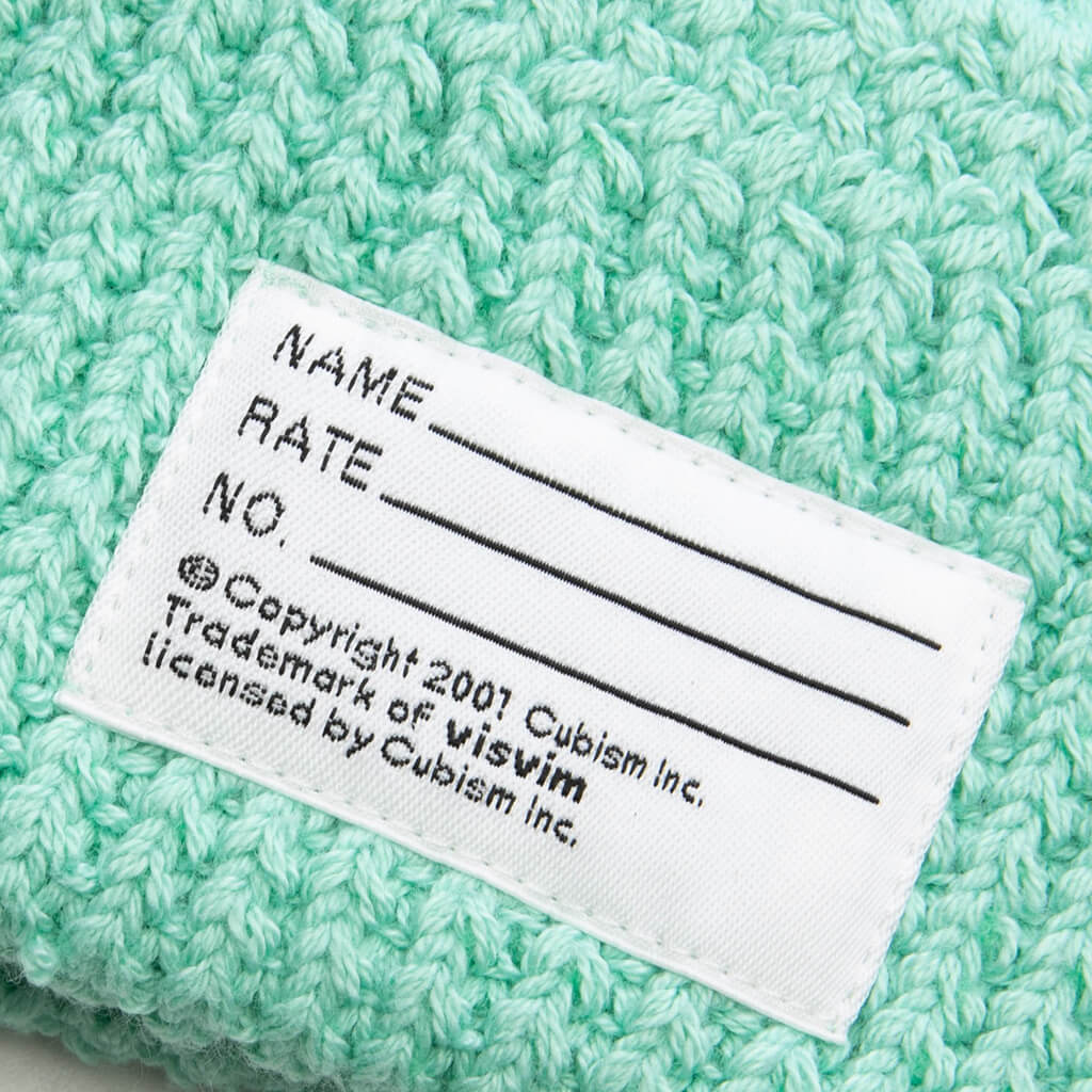 Knit Beanie - Light Green