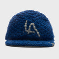 Crochet Knit Cap - Blue