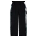 Knit Panel Pant - Black/Green