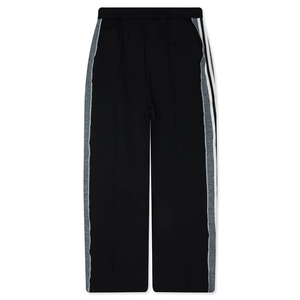 Knit Panel Pant - Black/Green