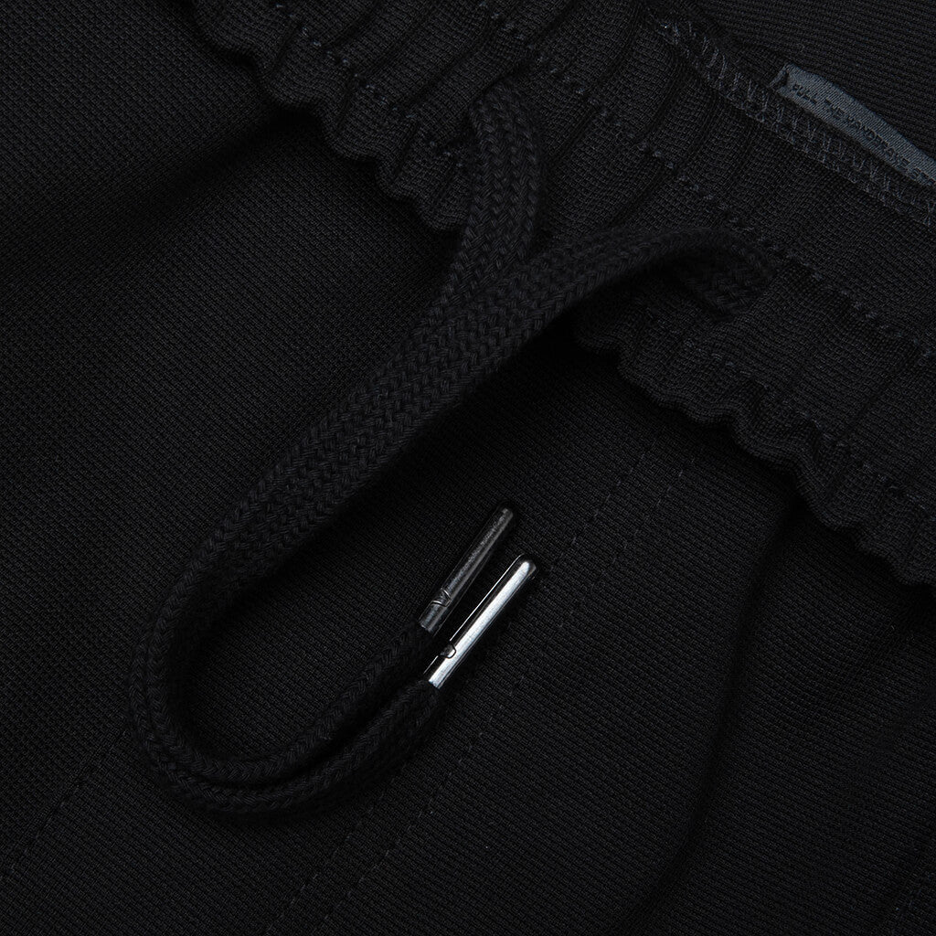 Knit Panel Pant - Black/Green