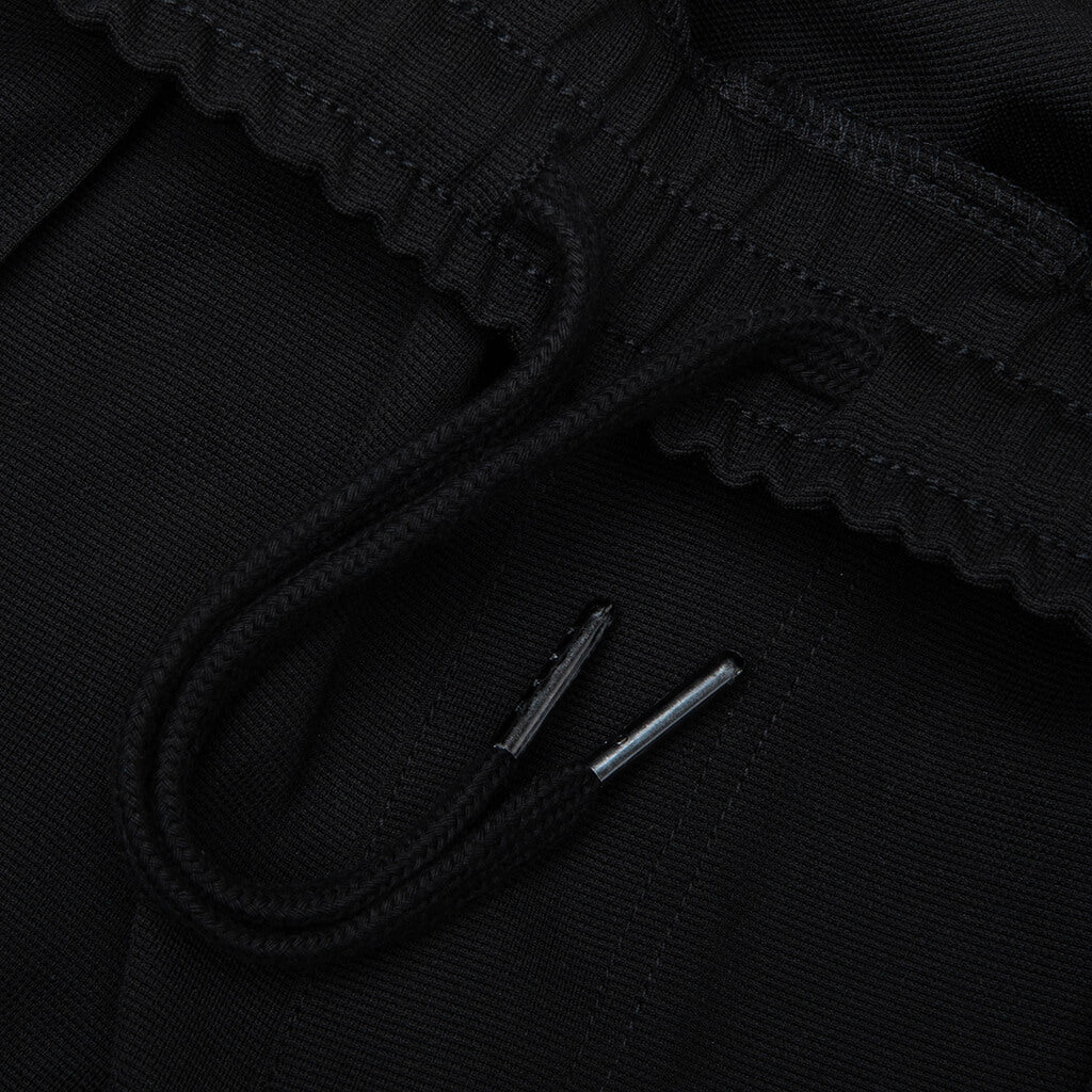 Knit Panel Shorts - Black/Green