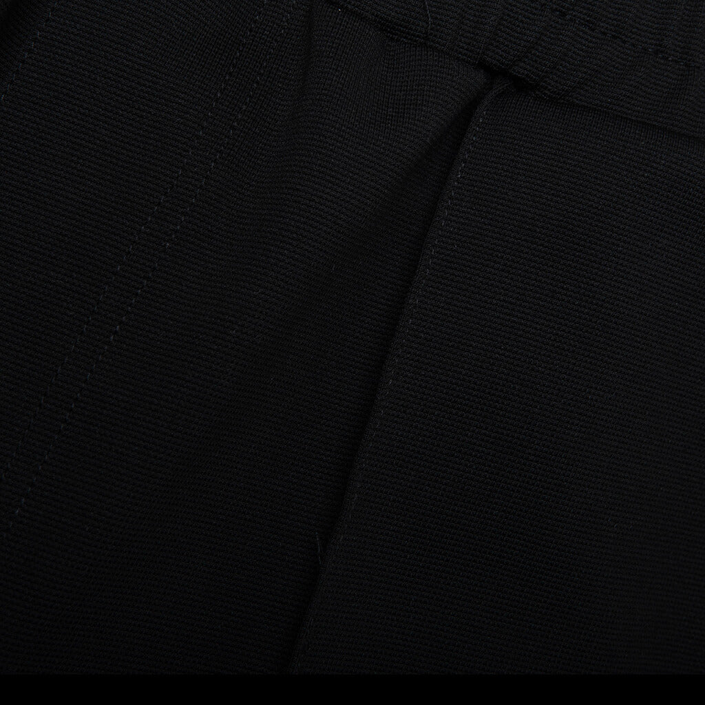 Knit Panel Shorts - Black/Green