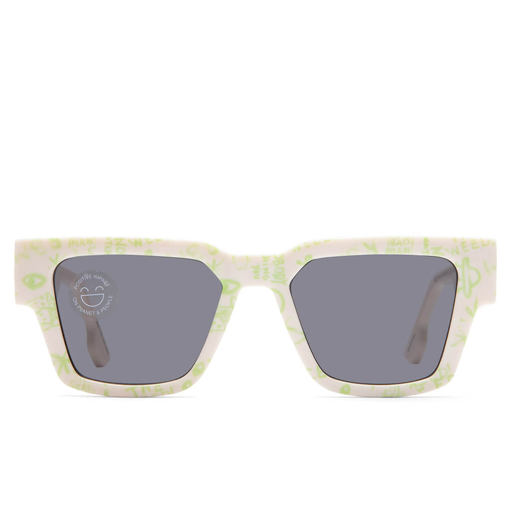 The Jaki Sunglasses - Egg Shell