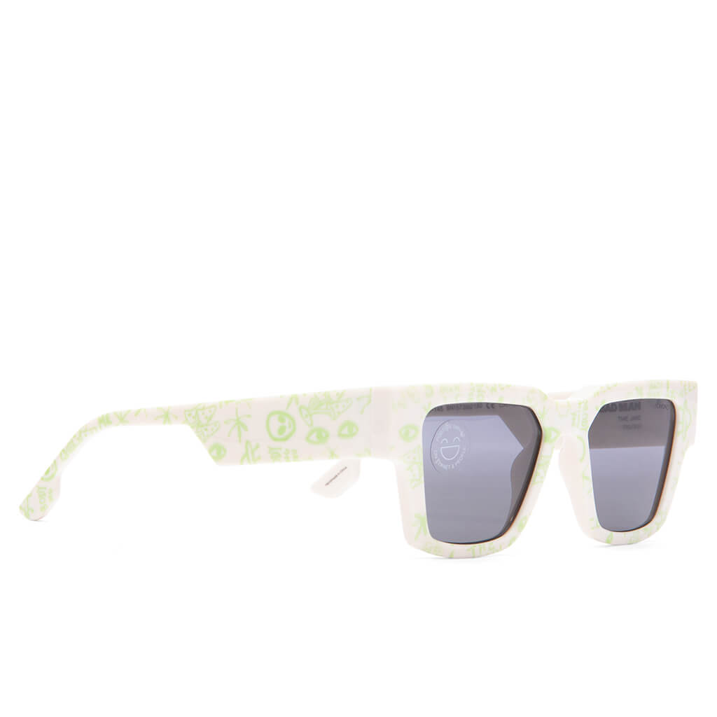 The Jaki Sunglasses - Egg Shell