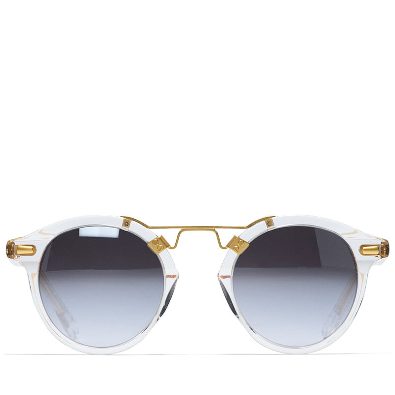 Krewe St. Louis Sunglasses - Crystal 24K Mirrored
