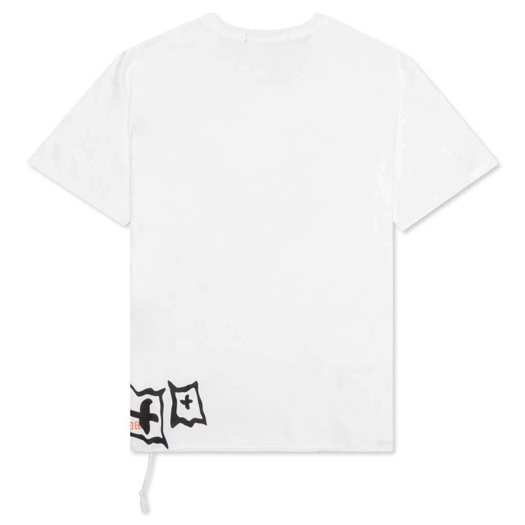 Bball Biggie S/S Tee - White