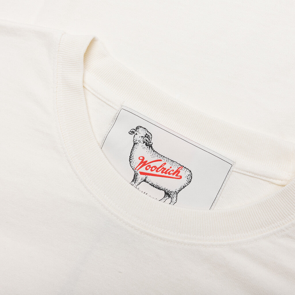L/S Pocket Tee - Bone