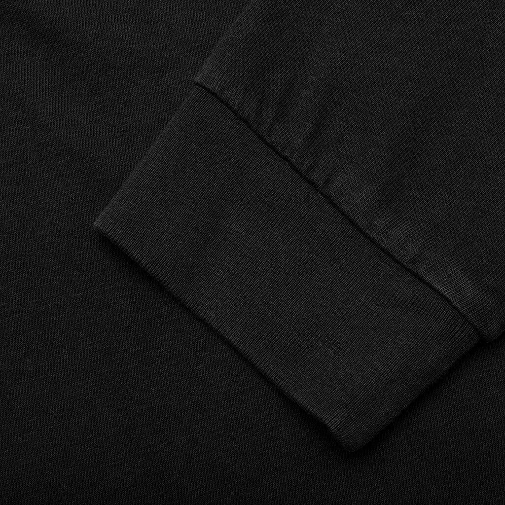 L/S Pocket Tee - Washed Black