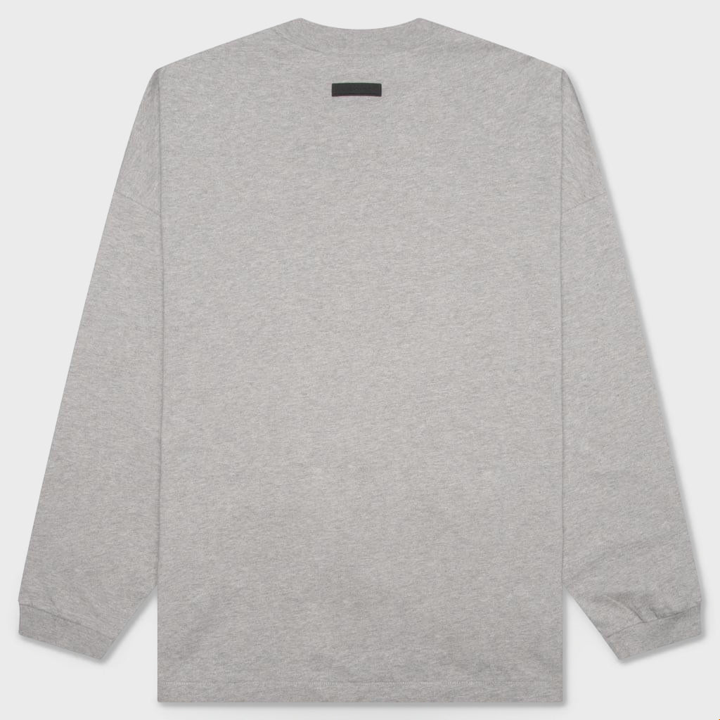 L/S Tee - Dark Heather Oatmeal
