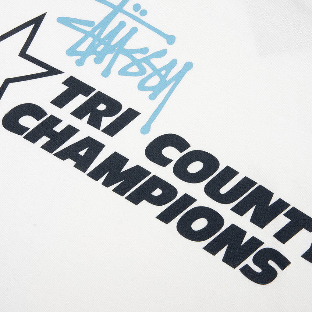 L/S Ringer Tee - White