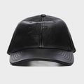 Leather Basic Stussy Cap - Black