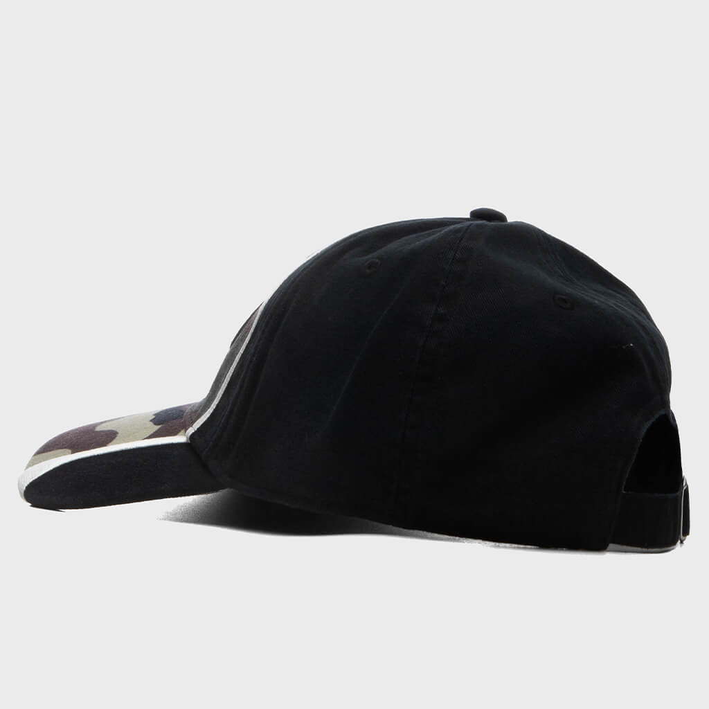 S Oval Strapback Cap - Woodland Camo