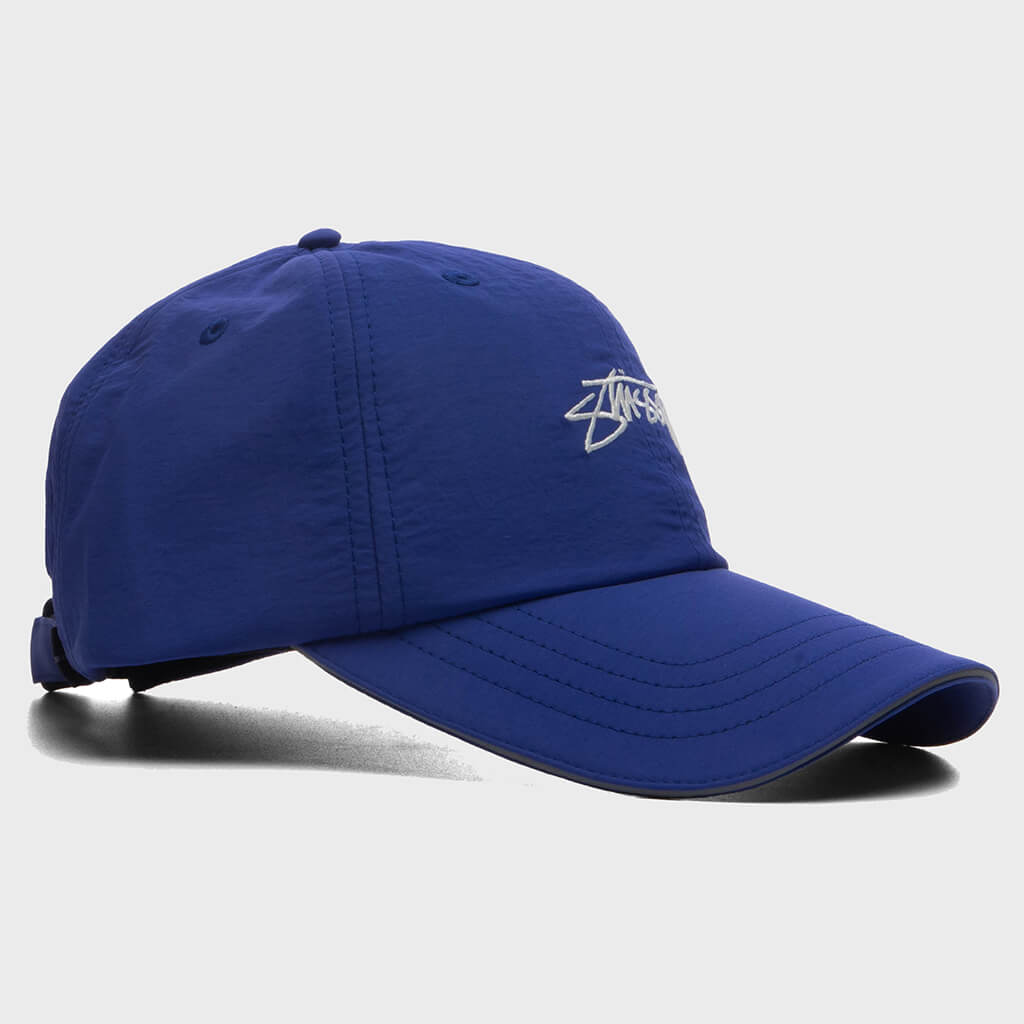 Smooth Stock Nylon Sport Cap - Blue