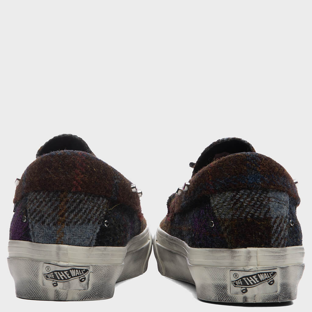 Premium LX 53 Harris Tweed Loafer - Tweed Brown
