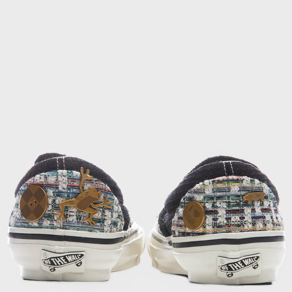 Premium LX Classic Slip-On 98 Cardigan - Black/White