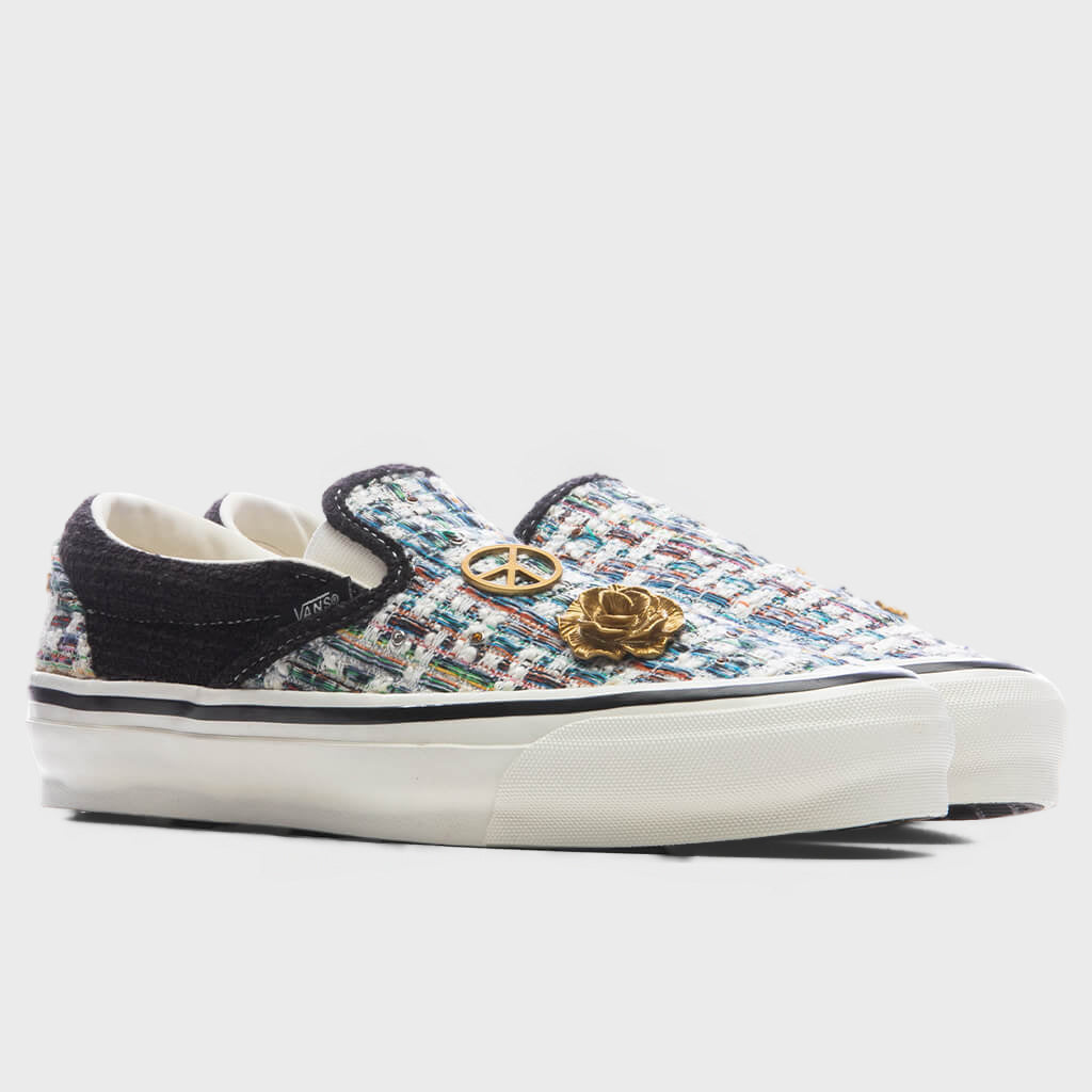 Premium LX Classic Slip-On 98 Cardigan - Black/White