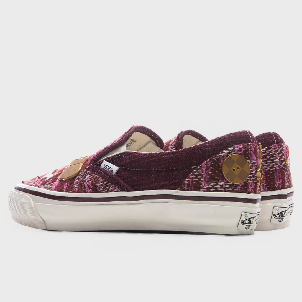 Premium LX Classic Slip-On 98 Cardigan - Brown/Pink