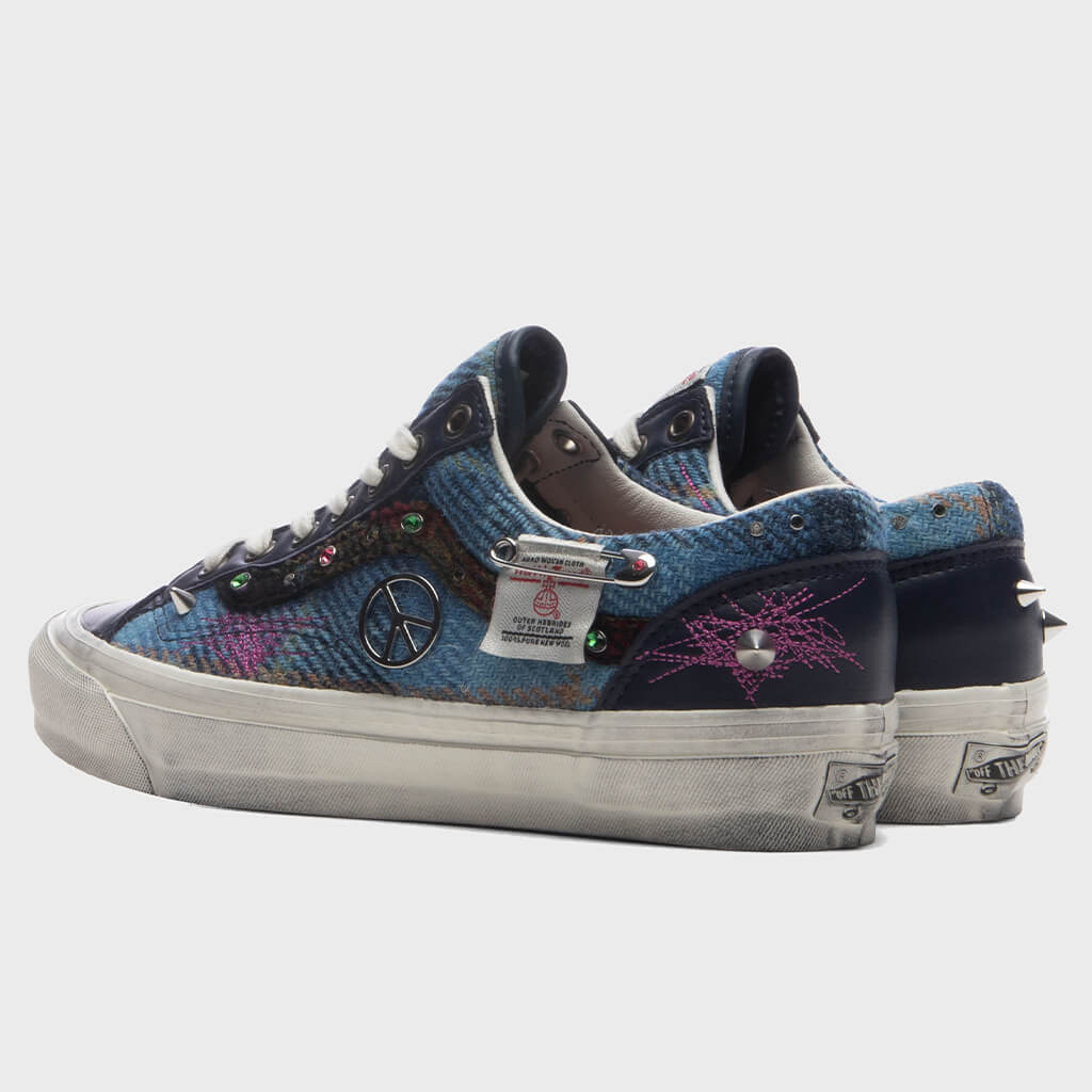 Premium LX Old Skool 36 Harris Tweed - Tweed Navy Blue