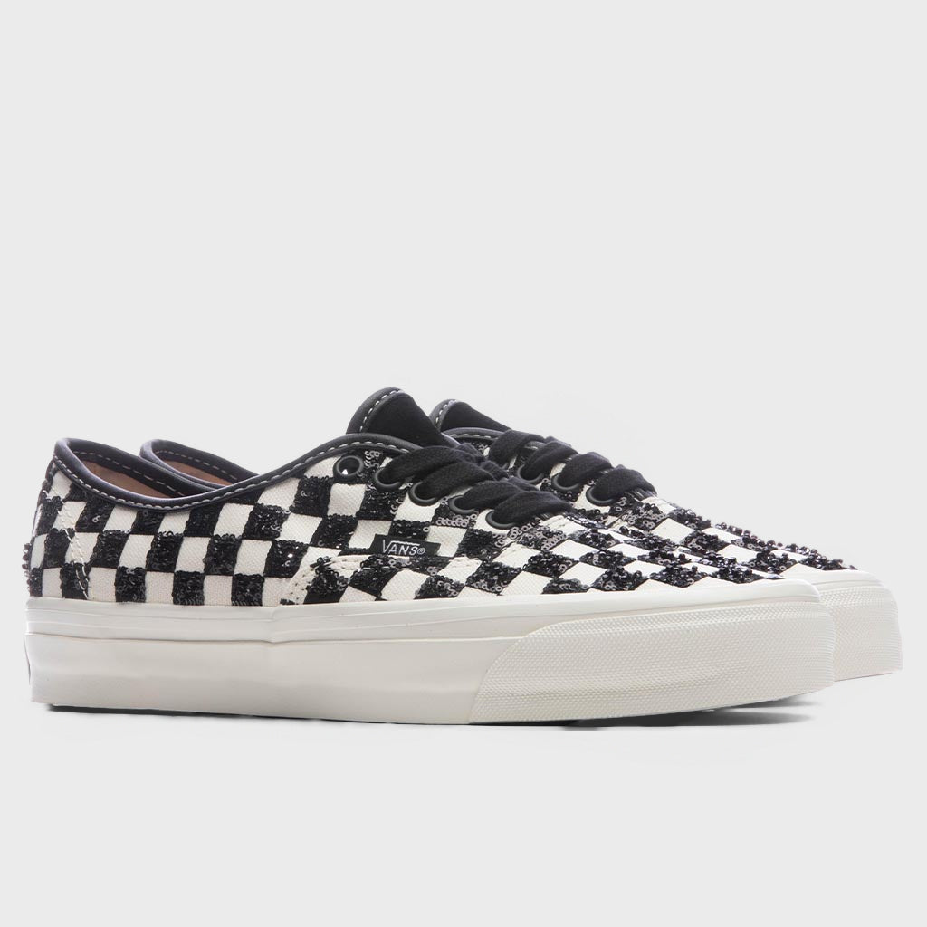 Premium LX Authentic 44 'Beaded' - Checkerboard Black