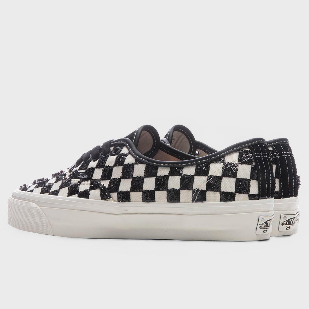 Premium LX Authentic 44 'Beaded' - Checkerboard Black