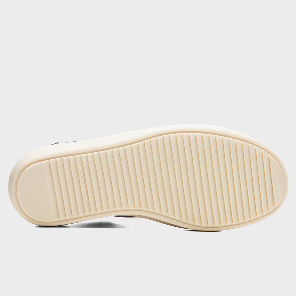 Laceless Vintage Sneaks - Black/Milk