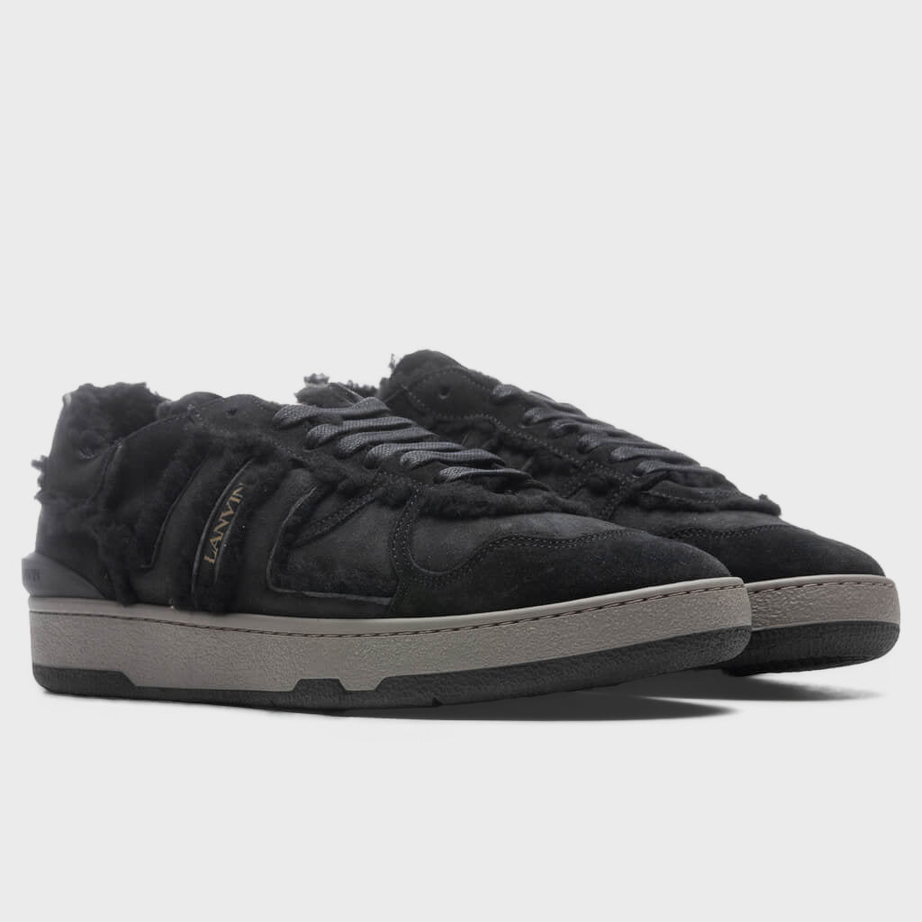 Clay Low Top Sneakers - Anthracite/Black