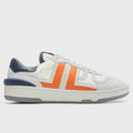 Clay Low Top Sneakers - Navy Blue/Orange