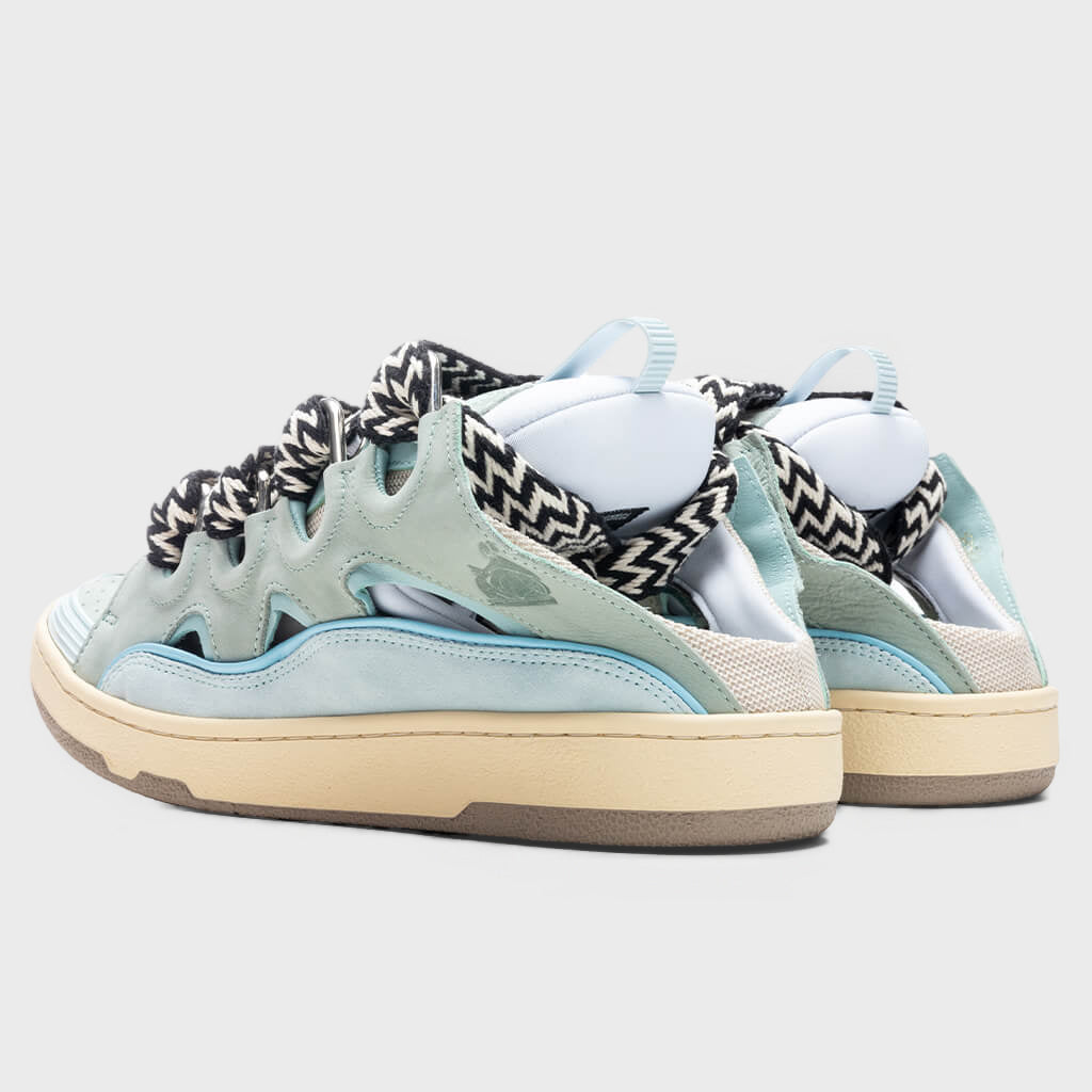 Curb Mules - Pale Blue