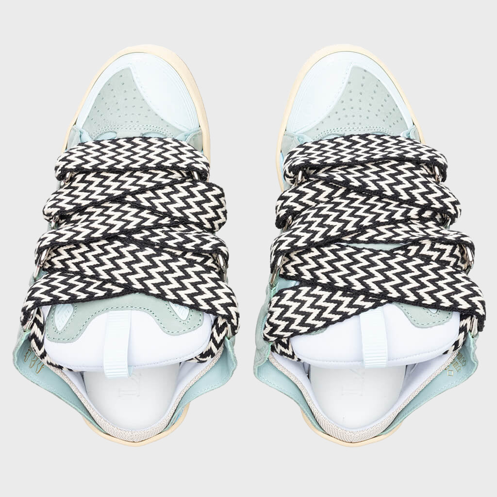 Curb Mules - Pale Blue