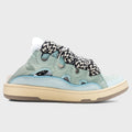 Curb Mules - Pale Blue