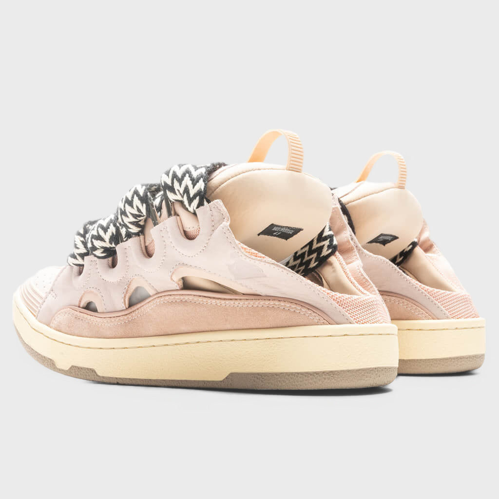 Curb Mules - Pale Pink