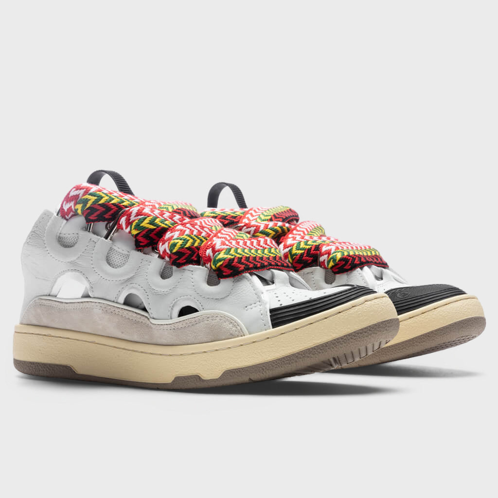 Curb Mules - White