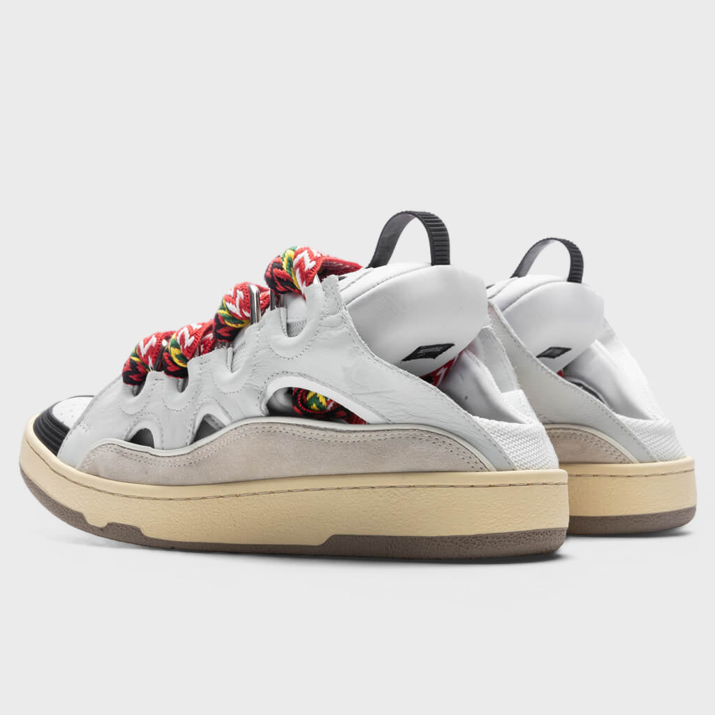 Curb Mules - White