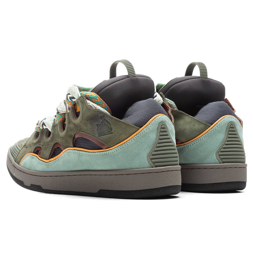 Curb Sneakers - Moss Green/Grey