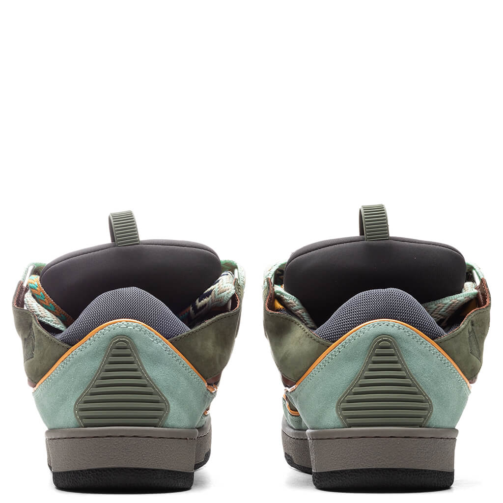 Curb Sneakers - Moss Green/Grey