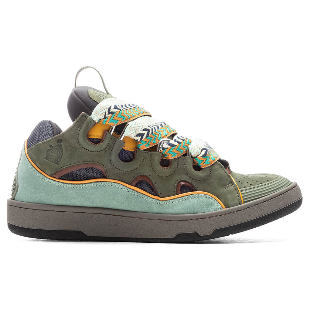 Curb Sneakers - Moss Green/Grey