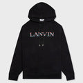 Embroidered Hoodie - Black