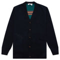 Jacquard Cardigan - Midnight Blue