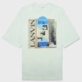 Seasonal Print T-Shirt without Pocket - Sage